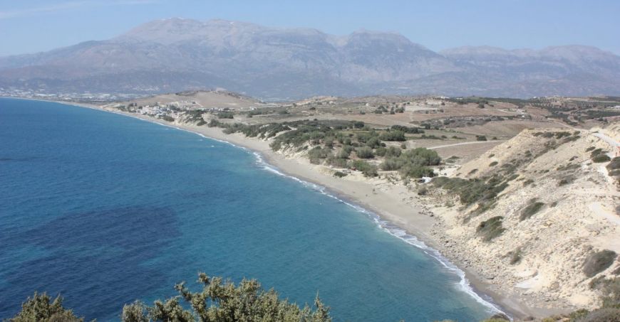 Kommos beach