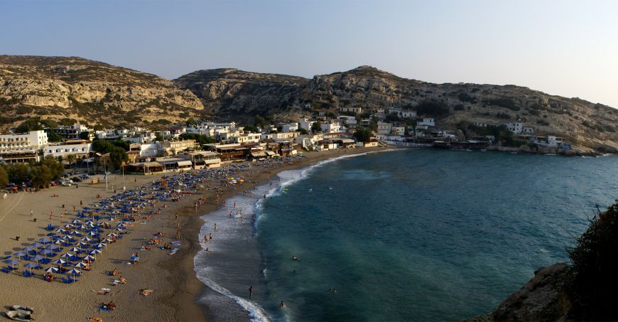 Matala beach