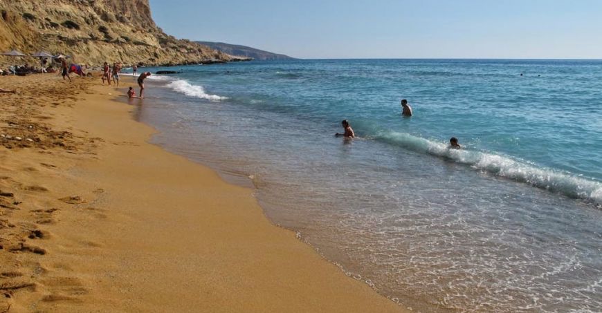 Παραλία Κόκκινη Αμμος