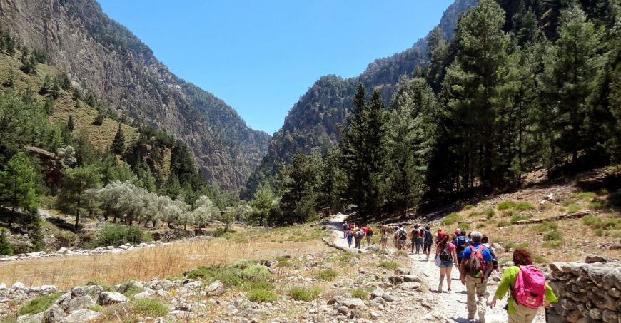 The gorge of Samaria